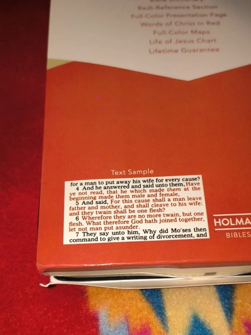 KJV Gift and Award Black Leather Bible New